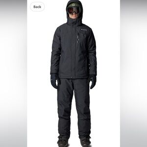 EUC Columbia Men's MED Snow Suit w Jacket & Snow Pants & Fleece Jacket Full Set